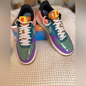 Undefeated Special EDT Nike Multicolor Air Force 1’s SOLD OUT ONLINE